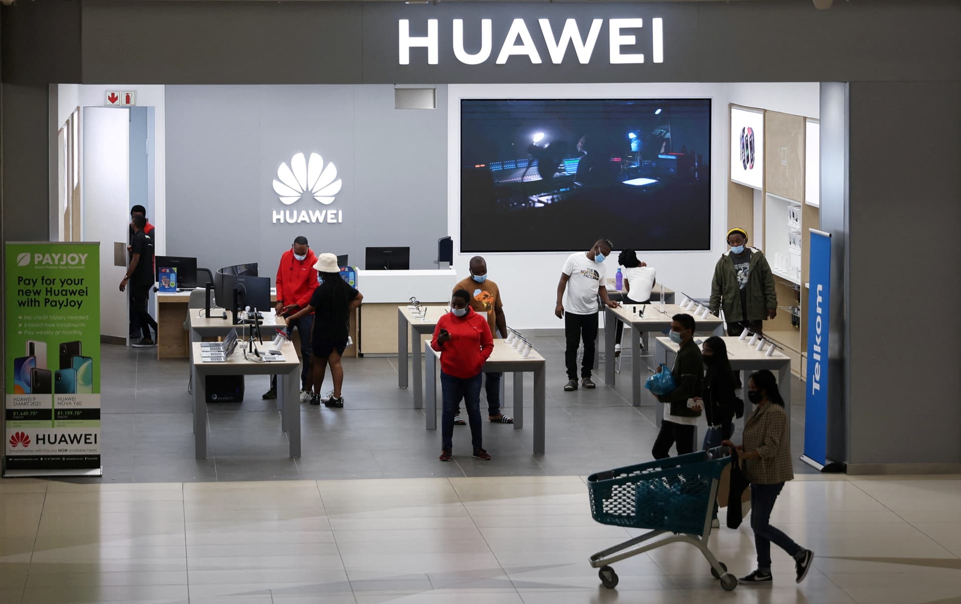 Huawei Stock Image